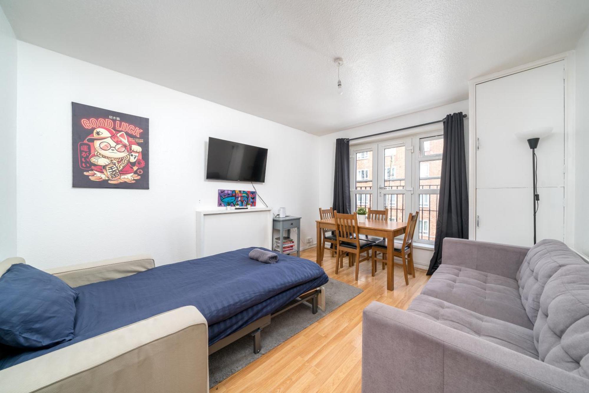 Spacious 1 Bed Flat In Dalston London Bagian luar foto