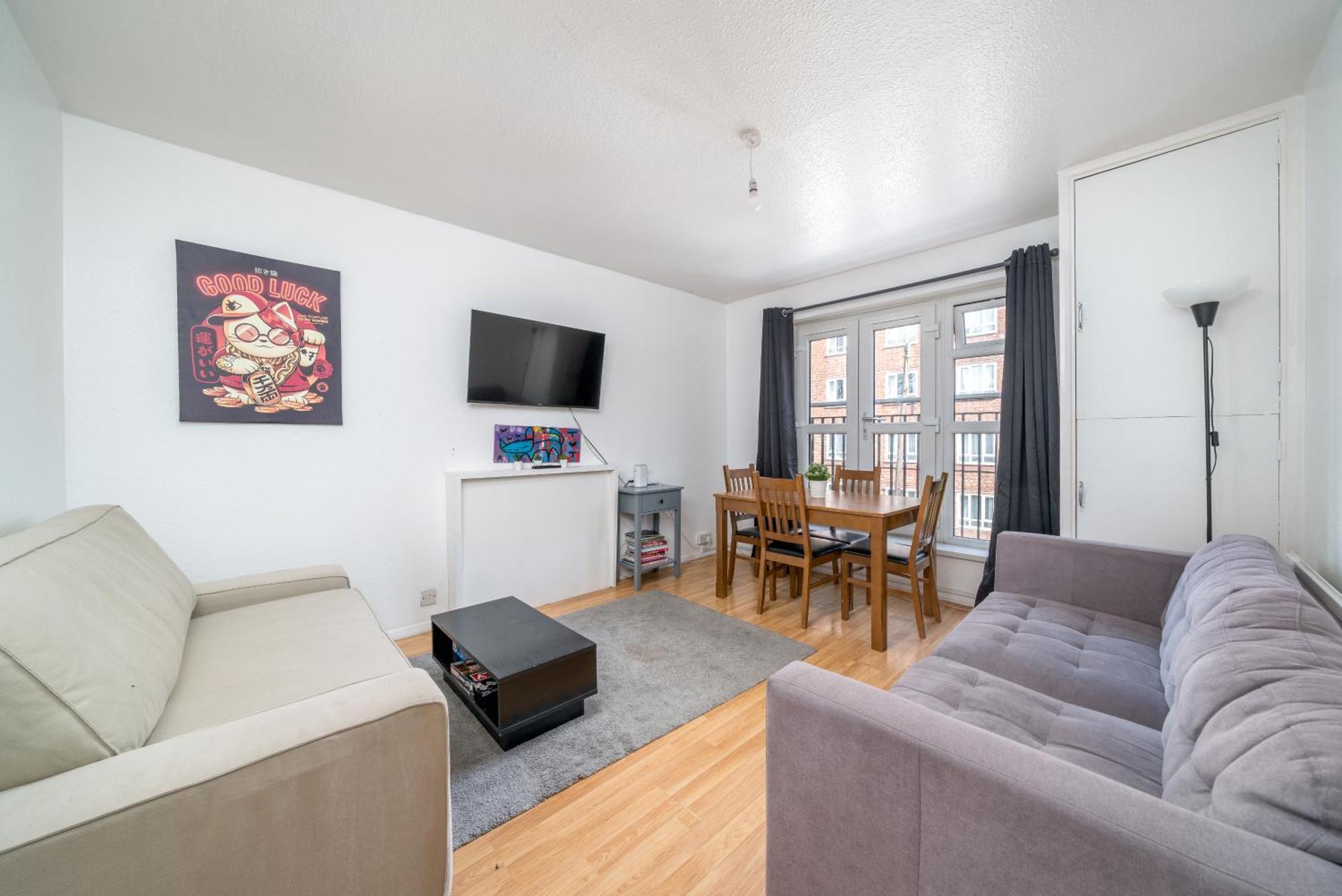 Spacious 1 Bed Flat In Dalston London Bagian luar foto